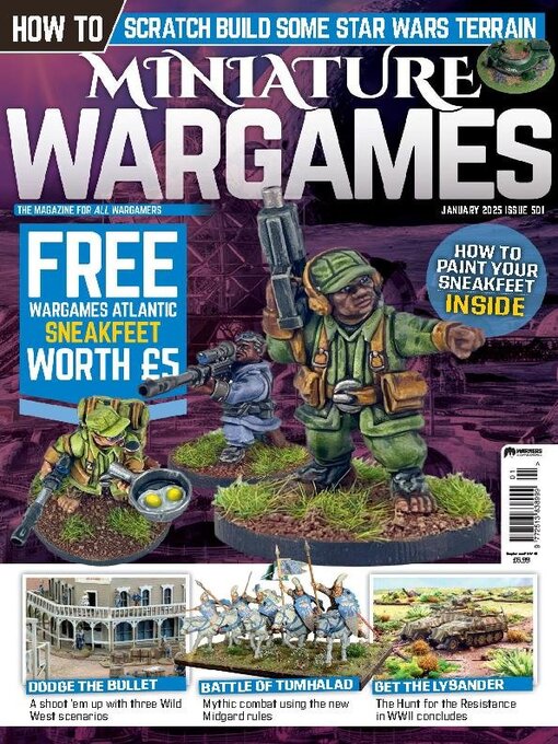 Title details for Miniature Wargames by Warners Group Publications Plc - Available